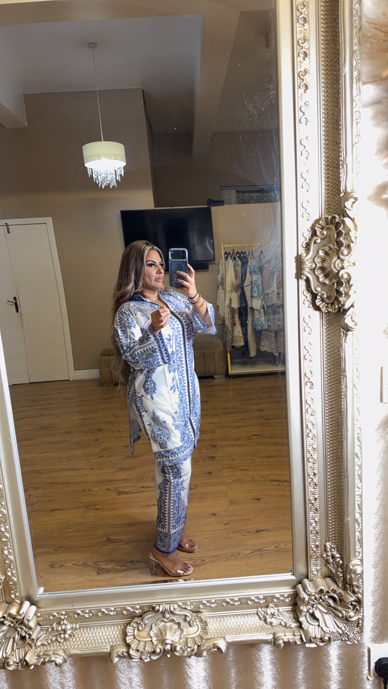 Blue + White 2 Piece