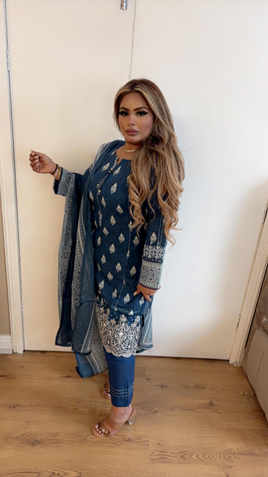 Sereni Blue Couture