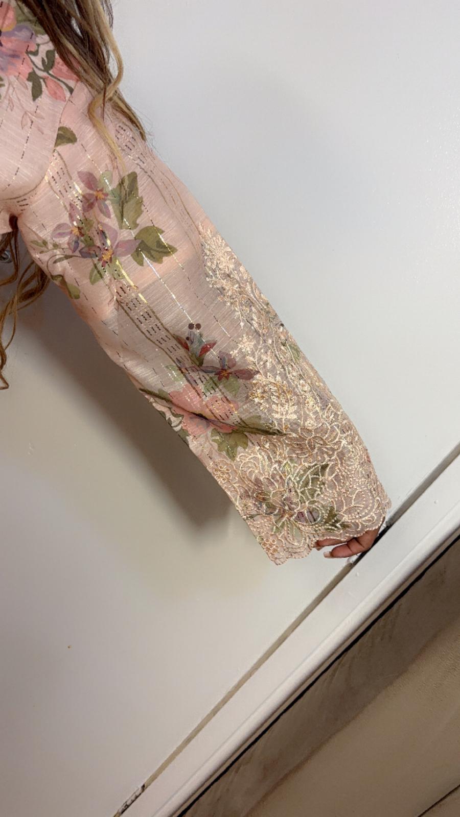 Pink Floral Farshi